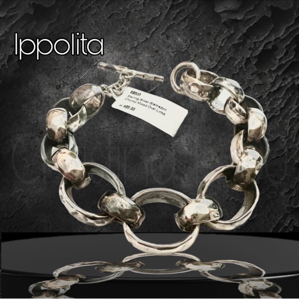 Ippolita Nwt Glamazon Chunky Mixed Oval Links